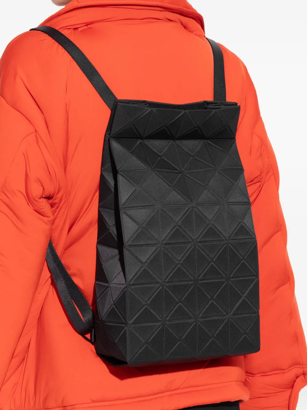 New SeasonBao Bao Issey Miyakegeometric-pattern backpack
