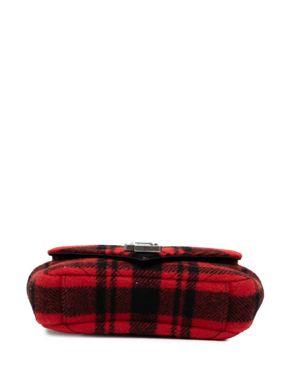 Pre-OwnedSaint Laurent Pre-Owned2015 Baby Chevron Tartan Wool Monogram Classic Chain Bag crossbody bag
