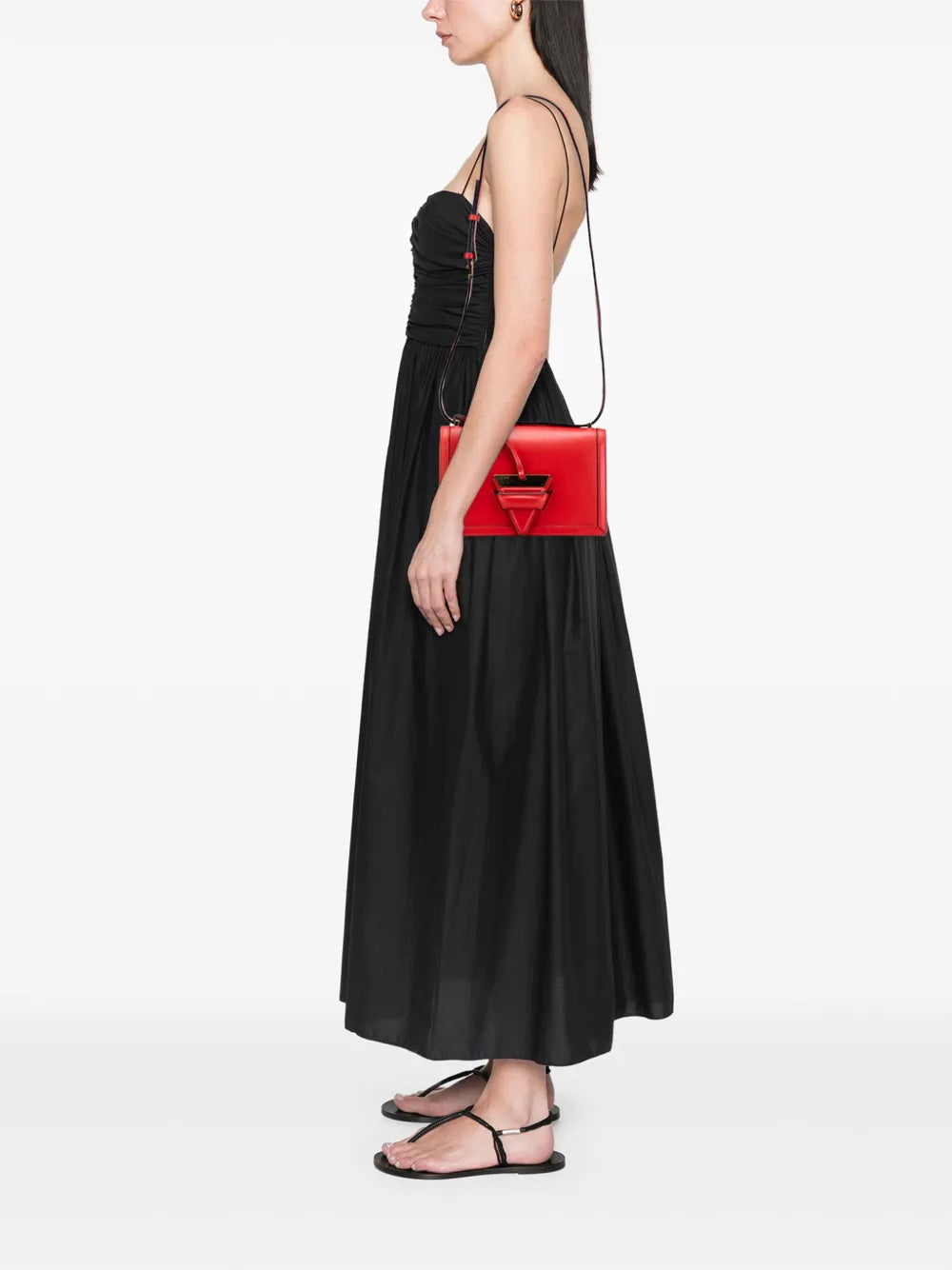 Pre-OwnedLoewe Pre-Owned2015 Medium Leather Barcelona crossbody bag floriamart.shop