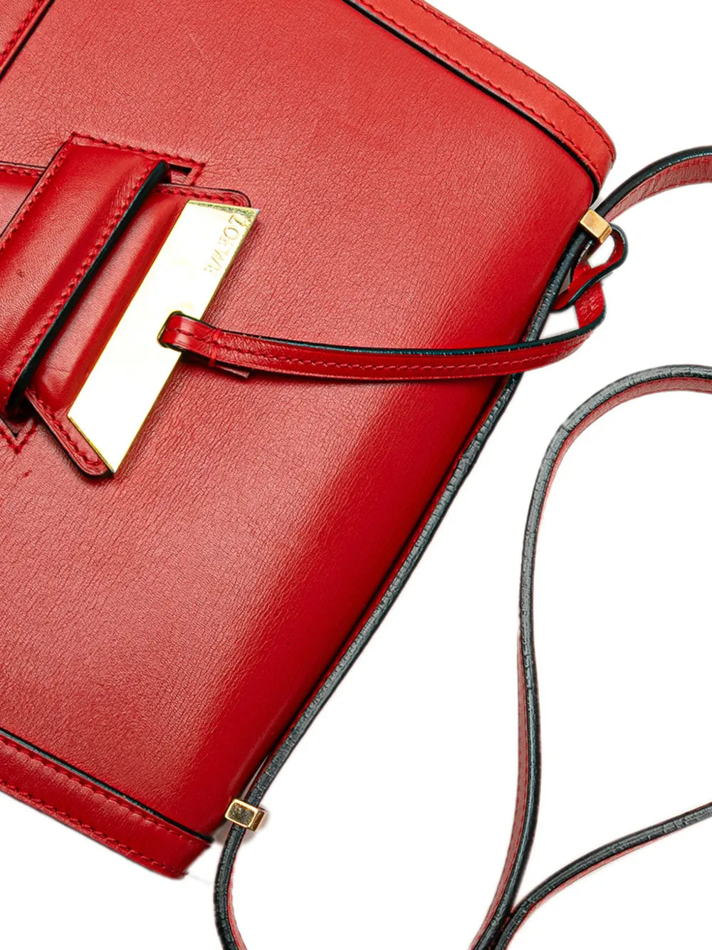Pre-OwnedLoewe Pre-Owned2015 Medium Leather Barcelona crossbody bag floriamart.shop