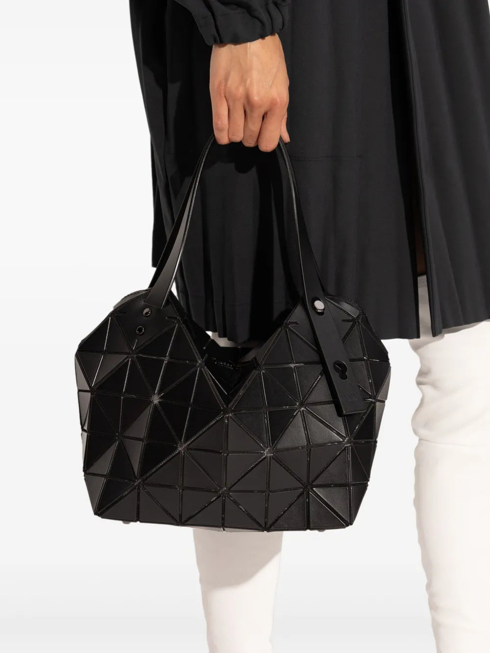 New SeasonBao Bao Issey MiyakeBoston geometric-pattern tote bag
