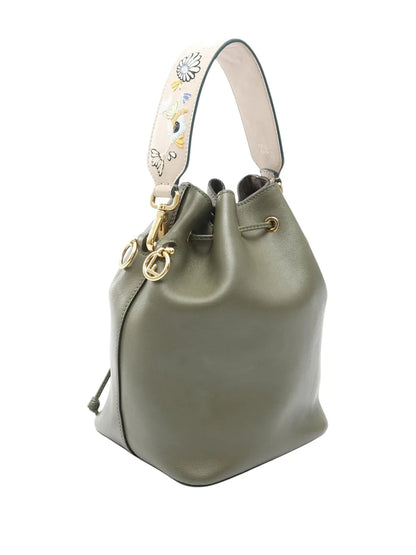 Pre-OwnedFendi Pre-Owned2018-2025 Leather Mon Tresor Bucket Bag satchel