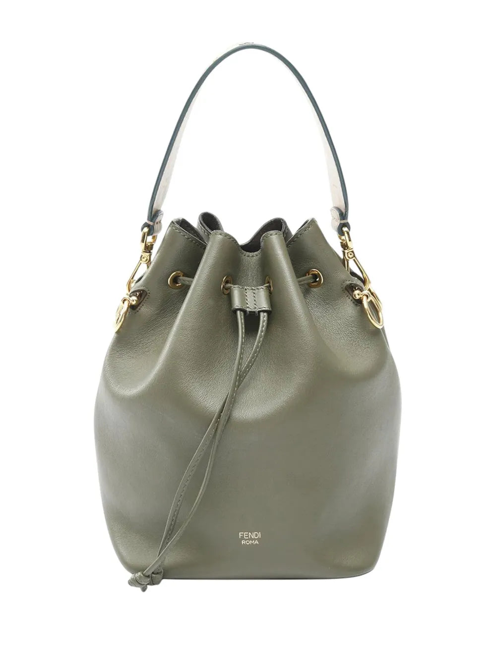 Pre-OwnedFendi Pre-Owned2018-2025 Leather Mon Tresor Bucket Bag satchel