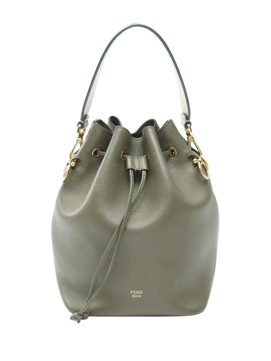 Pre-OwnedFendi Pre-Owned2018-2025 Leather Mon Tresor Bucket Bag satchel
