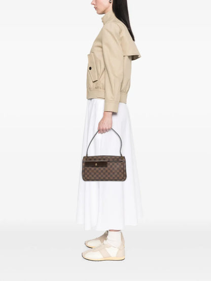 Pre-OwnedLouis Vuitton Pre-Owned1996-2020 Damier Ebene Aubagne shoulder bag