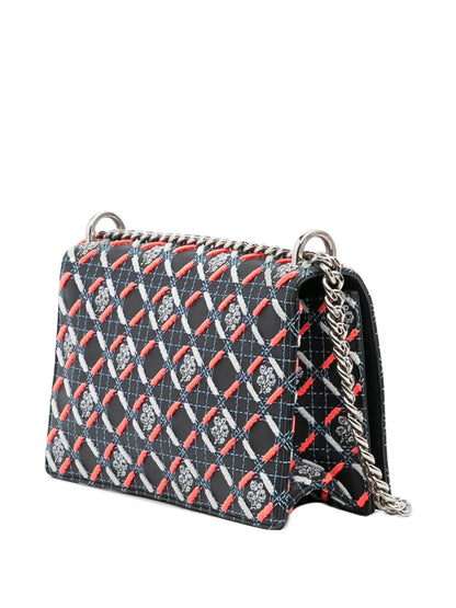 Pre-OwnedChristian Dior Pre-Owned2015 Medium Calfskin Cannage Tufted Diorama Flap crossbody bag