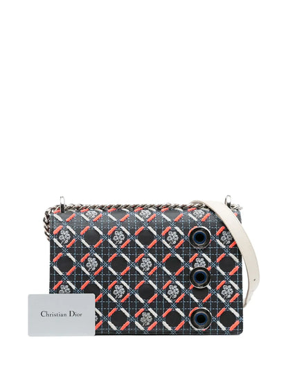 Pre-OwnedChristian Dior Pre-Owned2015 Medium Calfskin Cannage Tufted Diorama Flap crossbody bag