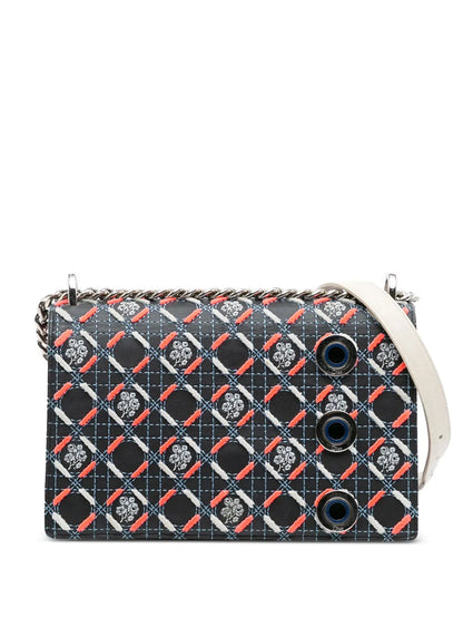 Pre-OwnedChristian Dior Pre-Owned2015 Medium Calfskin Cannage Tufted Diorama Flap crossbody bag