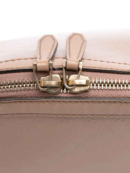 Pre-OwnedGucci Pre-Owned2016-2025 Large Microguccissima Patent Nice Dome satchel floriamart.shop