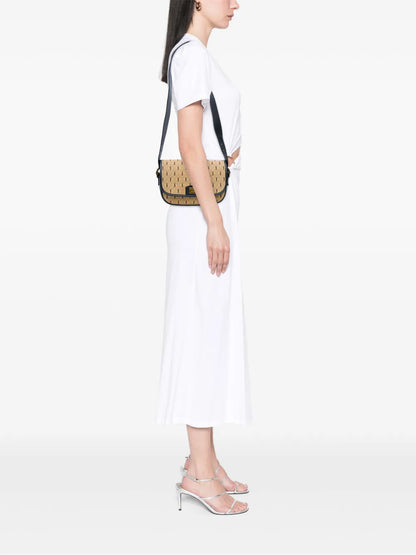 Pre-OwnedSaint Laurent Pre-Owned2019 Medium Canvas Monogram All Over crossbody bag