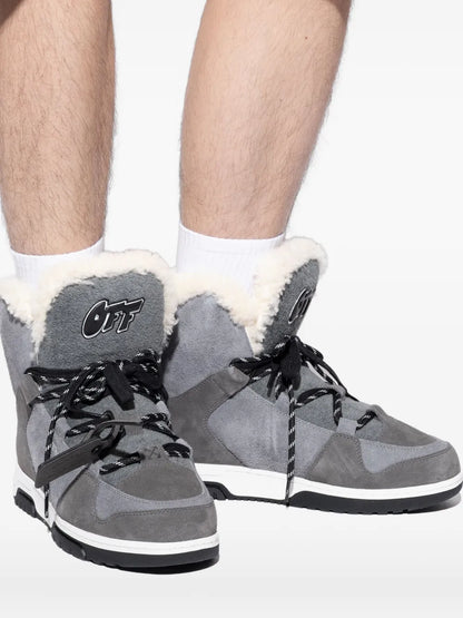 Off-White Hi-Tops Lace-Up Sneakers floriamart.shop