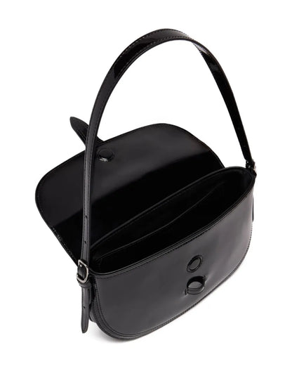 Ballysmall Beckett studded leather shoulder bag