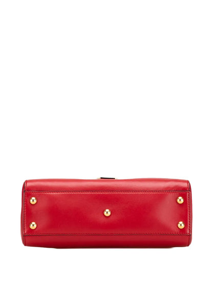 Pre-OwnedGucci Pre-Owned2000-2015 Leather Sylvie Web Top Handle satchel