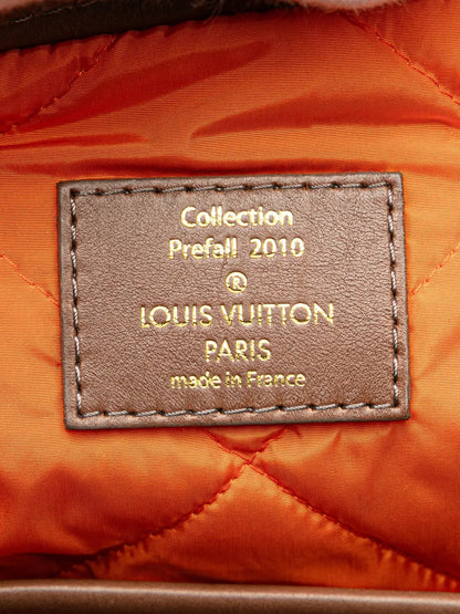 Pre-OwnedLouis Vuitton Pre-Owned2010 Limited Edition Monogram Jacquard Aviator satchel