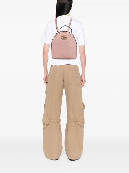 Pre-OwnedGucci Pre-Owned2016-2025 Small GG Marmont Matelasse Leather backpack