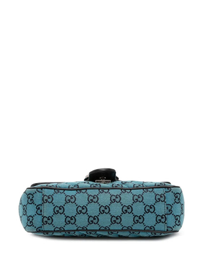 Pre-OwnedGucci Pre-Owned2016-2025 Medium GG Marmont Matelasse Diagonal Canvas shoulder bag