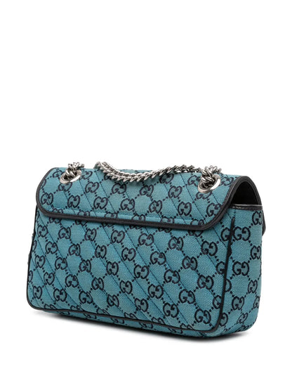 Pre-OwnedGucci Pre-Owned2016-2025 Medium GG Marmont Matelasse Diagonal Canvas shoulder bag