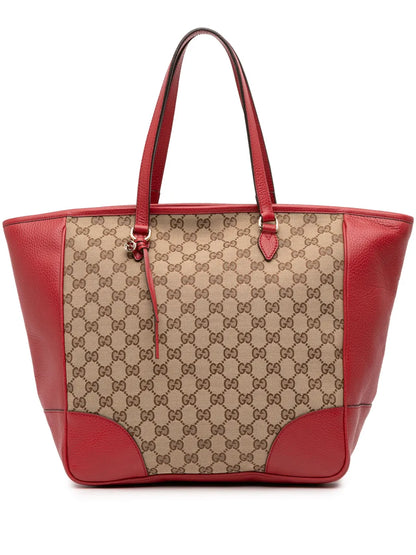 Pre-OwnedGucci Pre-Owned2016-2025 GG Canvas Bree Zippered tote bag floriamart.shop