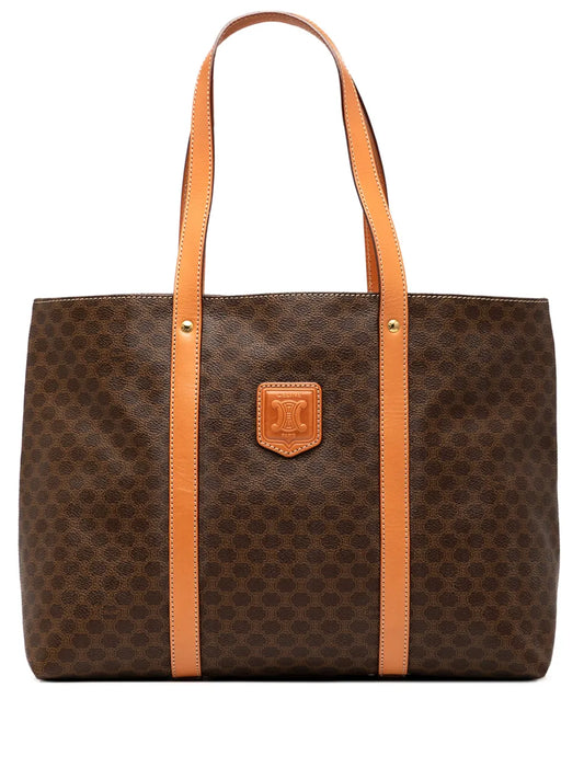 Pre-OwnedCeline Pre-Owned1996 Macadam Coated Canvas tote bag