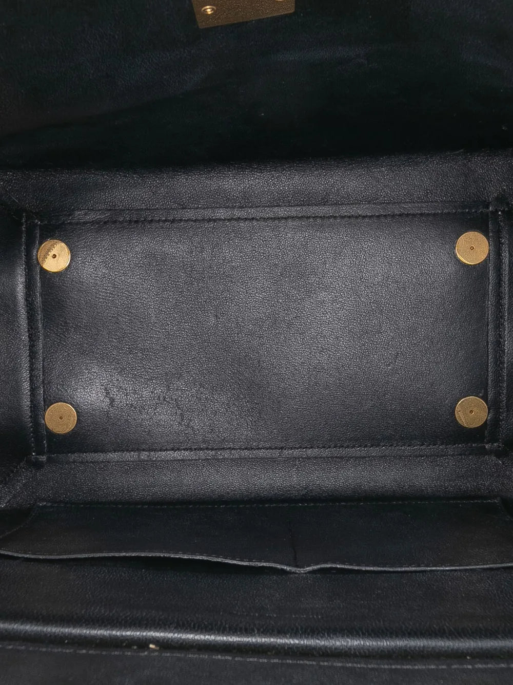 Pre-OwnedCeline Pre-Owned2014 Mini Bicolor Leather Belt satchel