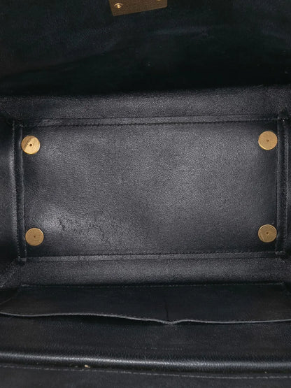 Pre-OwnedCeline Pre-Owned2014 Mini Bicolor Leather Belt satchel