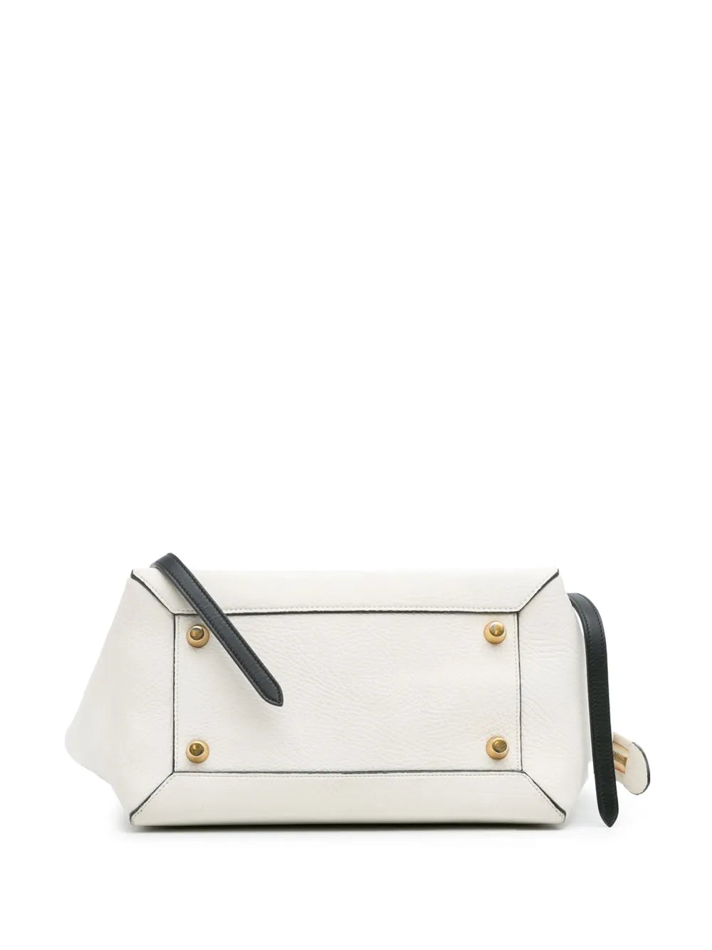 Pre-OwnedCeline Pre-Owned2014 Mini Bicolor Leather Belt satchel