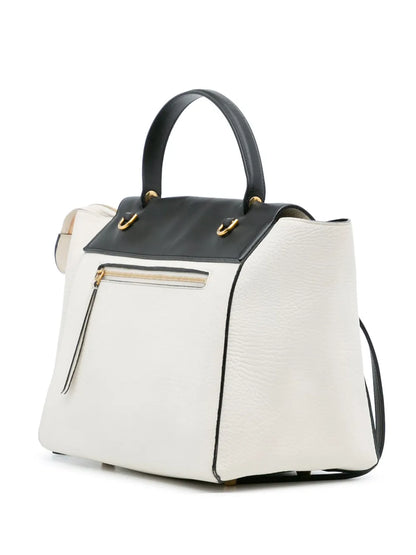 Pre-OwnedCeline Pre-Owned2014 Mini Bicolor Leather Belt satchel