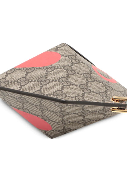 Pre-OwnedGucci Pre-Owned2016-2025 GG Supreme Heart Love on Chain crossbody bag