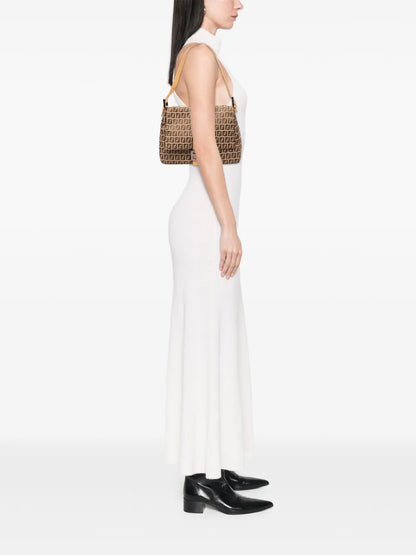 Pre-OwnedFendi Pre-Owned2000-2010 Zucchino Canvas Mamma Forever shoulder bag
