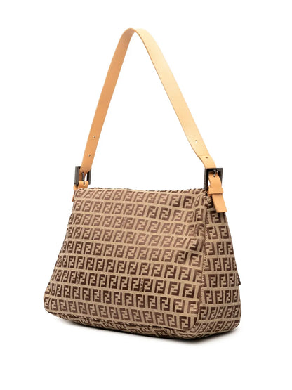 Pre-OwnedFendi Pre-Owned2000-2010 Zucchino Canvas Mamma Forever shoulder bag