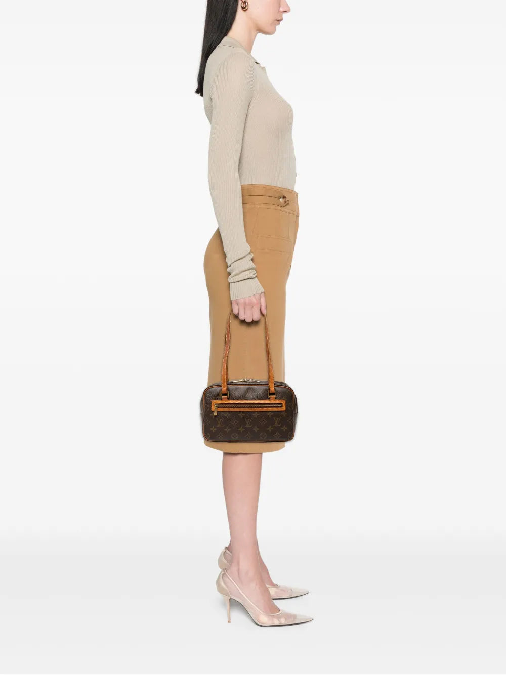 Pre-OwnedLouis Vuitton Pre-Owned2002 Monogram Cite MM shoulder bag
