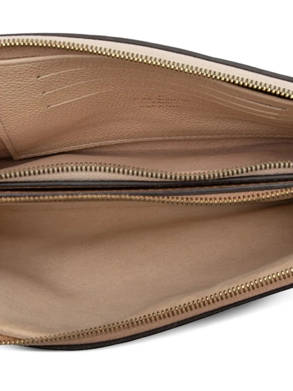 Pre-OwnedLouis Vuitton Pre-Owned2018 Monogram Empreinte Double Zip Pochette crossbody bag
