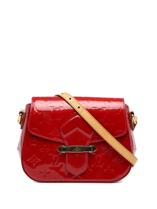Pre-OwnedLouis Vuitton Pre-Owned2011 Monogram Vernis Bellflower PM crossbody bag