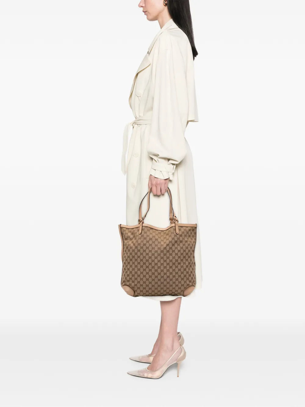 Pre-OwnedGucci Pre-Owned2016-2025 GG Canvas Craft tote bag floriamart.shop