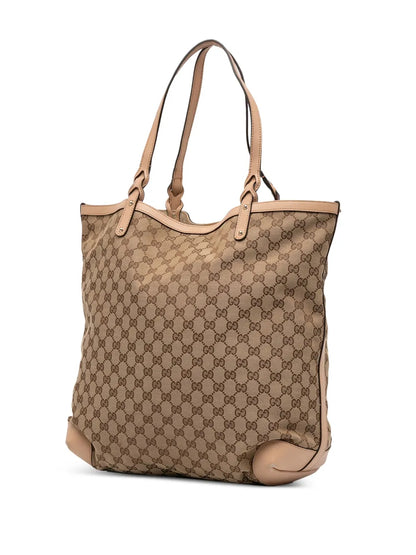 Pre-OwnedGucci Pre-Owned2016-2025 GG Canvas Craft tote bag floriamart.shop