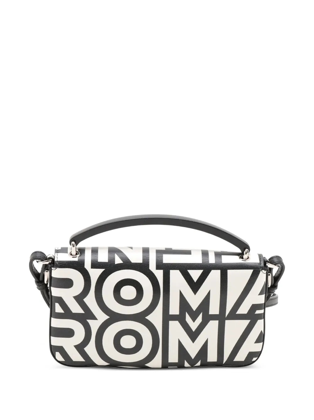 Pre-OwnedFendi Pre-Owned2010-2025 Marc Jacobs Nappa Vitello King Logo Print Baguette Phone Pouch satchel