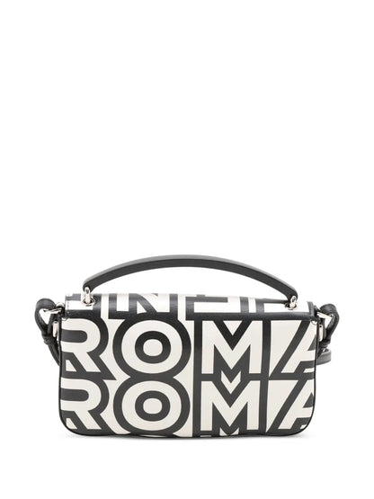 Pre-OwnedFendi Pre-Owned2010-2025 Marc Jacobs Nappa Vitello King Logo Print Baguette Phone Pouch satchel