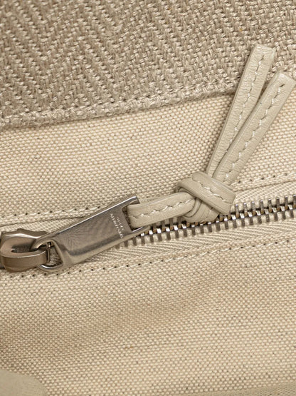 Pre-OwnedSaint Laurent Pre-Owned2022 Canvas Rive Gauche North South tote bag