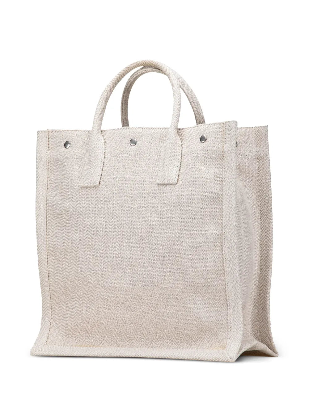 Pre-OwnedSaint Laurent Pre-Owned2022 Canvas Rive Gauche North South tote bag