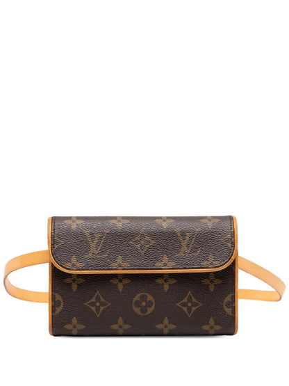 Pre-OwnedLouis Vuitton Pre-Owned2001 Monogram Pochette Florentine belt bag
