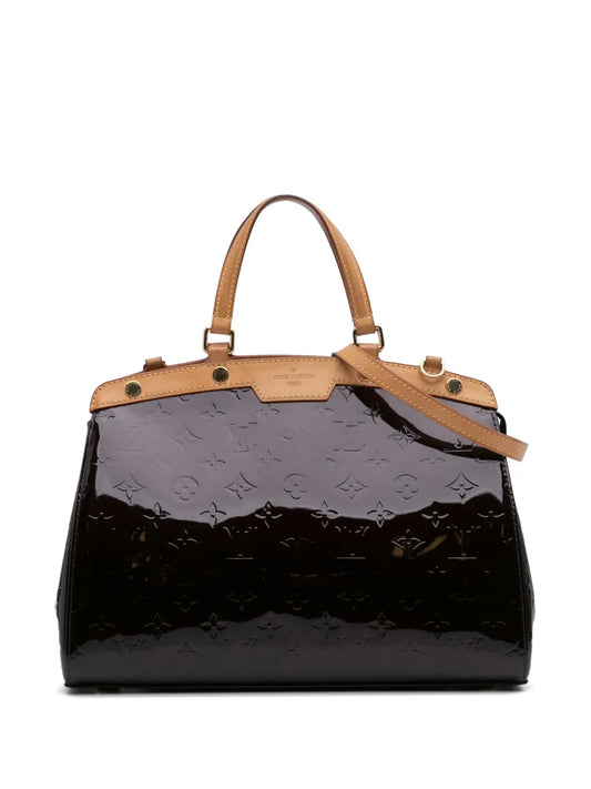 Pre-OwnedLouis Vuitton Pre-Owned2012 Monogram Vernis Brea MM satchel