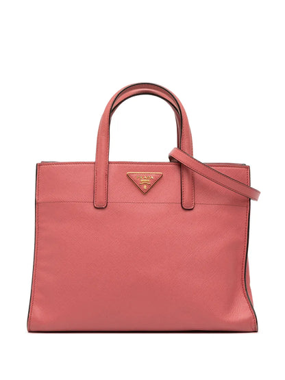 Pre-OwnedPrada Pre-Owned2010-2025 Saffiano Soft Triple Pocket Tote satchel