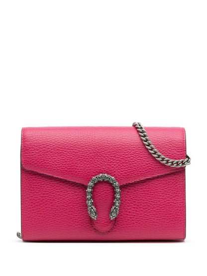 Pre-OwnedGucci Pre-Owned2016-2025 Mini Leather Dionysus Wallet on Chain crossbody bag