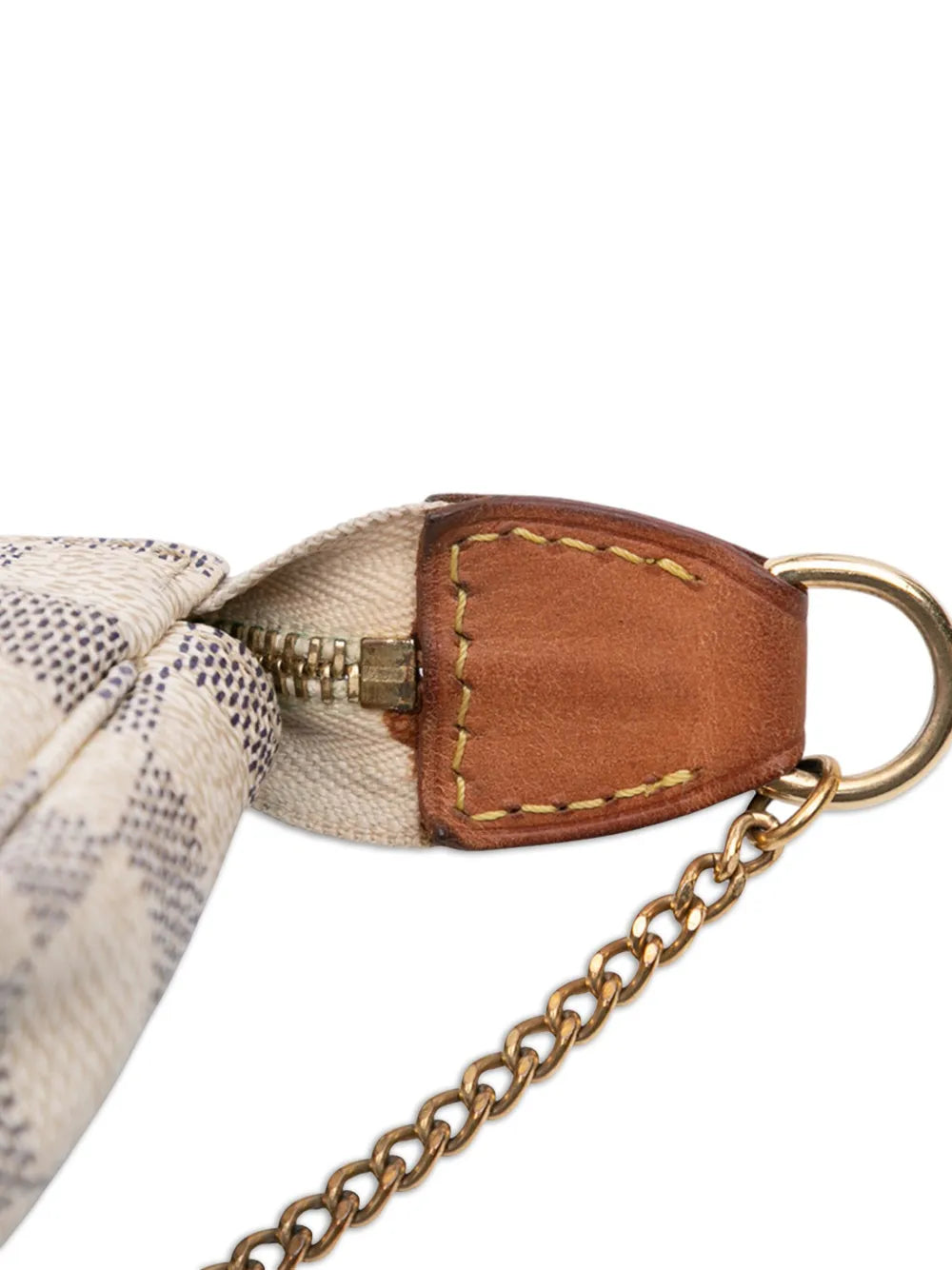 Pre-OwnedLouis Vuitton Pre-Owned2007 Damier Azur Mini Pochette Accessoires handbag