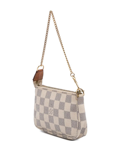 Pre-OwnedLouis Vuitton Pre-Owned2007 Damier Azur Mini Pochette Accessoires handbag