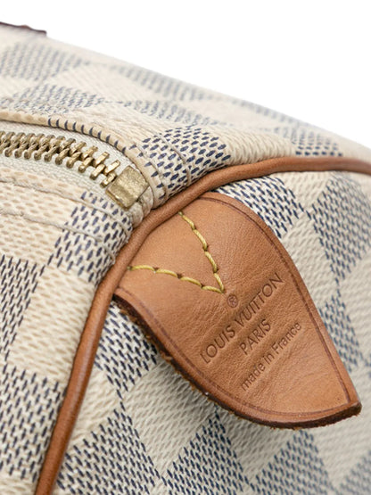 Pre-OwnedLouis Vuitton Pre-Owned2012 Damier Azur Speedy 30 boston bag