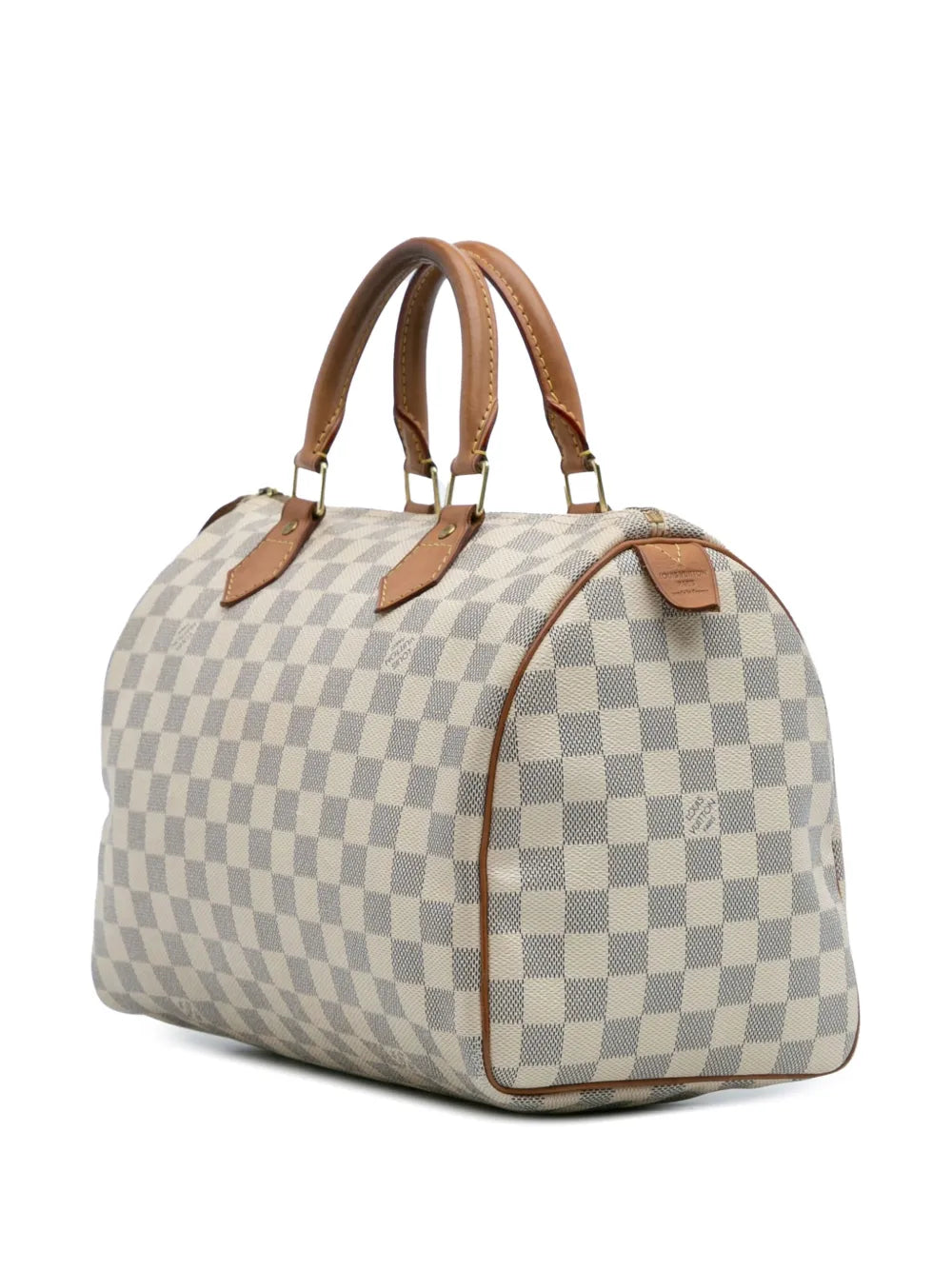 Pre-OwnedLouis Vuitton Pre-Owned2012 Damier Azur Speedy 30 boston bag