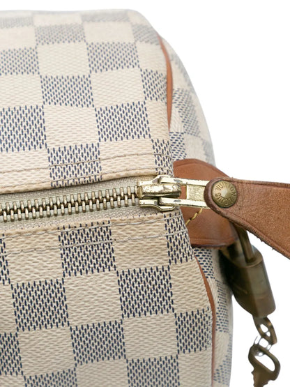 Pre-OwnedLouis Vuitton Pre-Owned2012 Damier Azur Speedy 30 boston bag