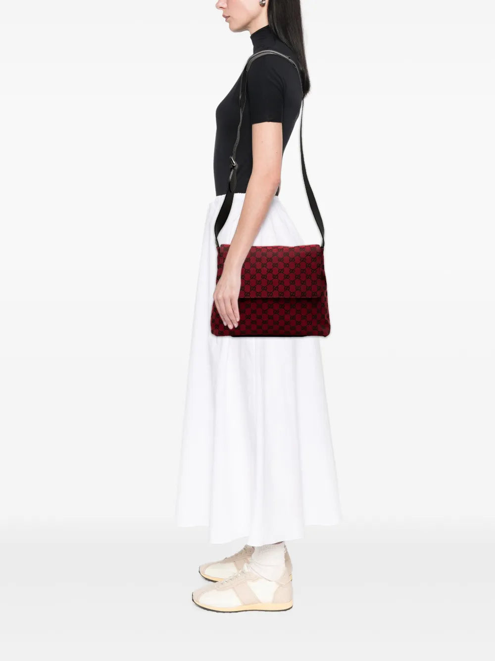 Pre-OwnedGucci Pre-Owned2000-2015 GG Canvas Messenger Bag crossbody bag