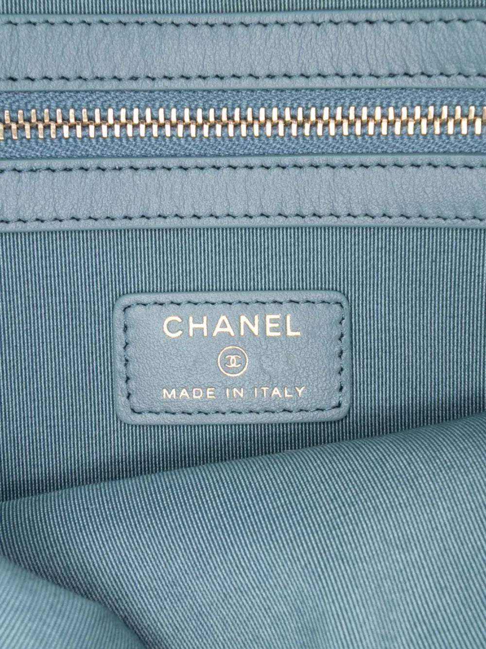 Pre-OwnedCHANEL Pre-Owned2019 Medium Tweed Deauville O Case clutch bag